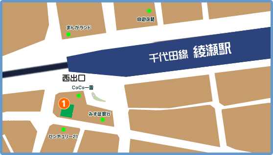 綾瀬地図