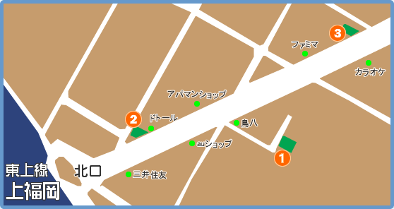 上福岡地図